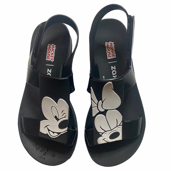 Zaxy Disney Mickey and Minnie Mouse Kids Sandals